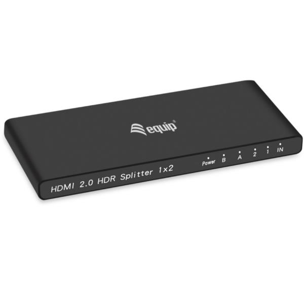 EQUIP SPLITTER HDMI A 2 PORTE - 4K